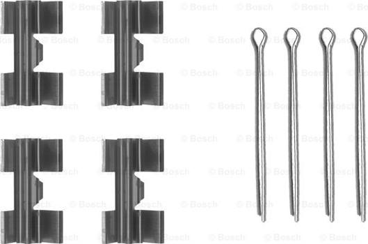 BOSCH 1 987 474 172 - Set accesorii, placute frana aaoparts.ro