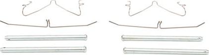 BOSCH 1 987 474 821 - Set accesorii, placute frana aaoparts.ro