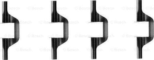 BOSCH 1 987 474 304 - Set accesorii, placute frana aaoparts.ro