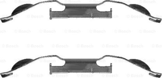 BOSCH 1 987 474 306 - Set accesorii, placute frana aaoparts.ro