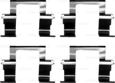 BOSCH 1 987 474 387 - Set accesorii, placute frana aaoparts.ro
