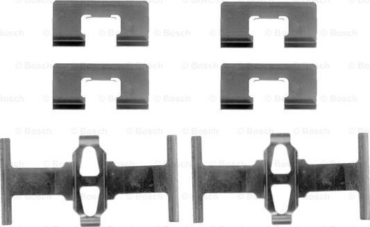 BOSCH 1 987 474 329 - Set accesorii, placute frana aaoparts.ro
