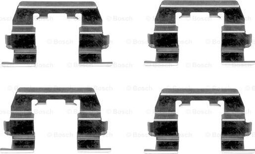 BOSCH 1 987 474 326 - Set accesorii, placute frana aaoparts.ro