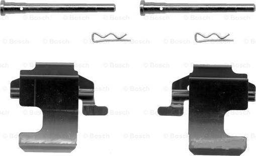 BOSCH 1 987 474 282 - Set accesorii, placute frana aaoparts.ro