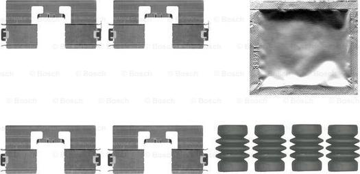 BOSCH 1 987 474 747 - Set accesorii, placute frana aaoparts.ro