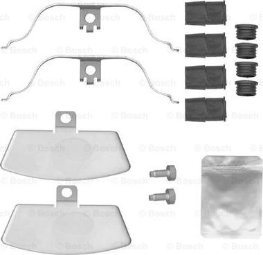 BOSCH 1 987 474 758 - Set accesorii, placute frana aaoparts.ro