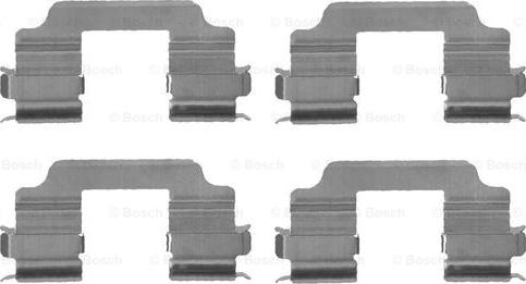 BOSCH 1 987 474 701 - Set accesorii, placute frana aaoparts.ro