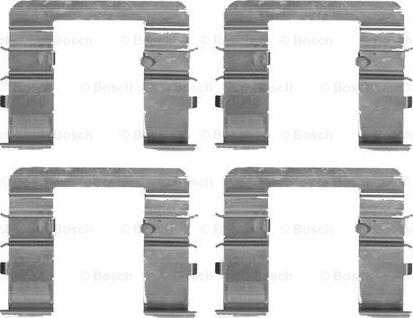 BOSCH 1 987 474 718 - Set accesorii, placute frana aaoparts.ro