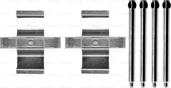 BOSCH 1 987 474 730 - Set accesorii, placute frana aaoparts.ro