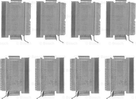 BOSCH 1 987 474 771 - Set accesorii, placute frana aaoparts.ro