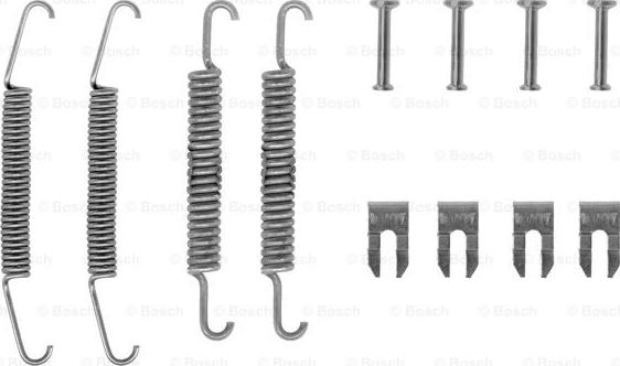 BOSCH 1 987 475 029 - Set accesorii, sabot de frana aaoparts.ro