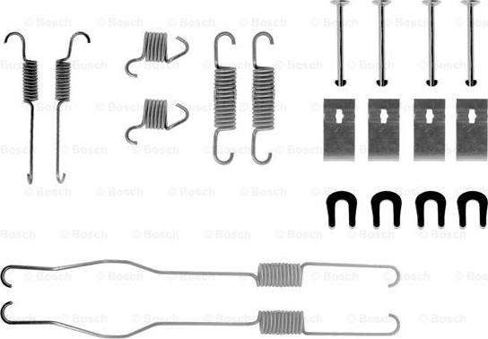 BOSCH 1 987 475 146 - Set accesorii, sabot de frana aaoparts.ro
