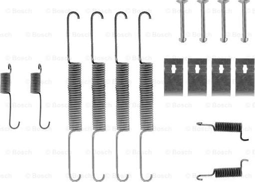 BOSCH 1 987 475 163 - Set accesorii, sabot de frana aaoparts.ro