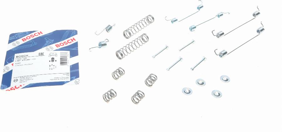 BOSCH 1 987 475 304 - Set accesorii, sabot de frana aaoparts.ro