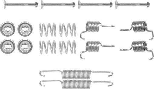 BOSCH 1 987 475 327 - Set accesorii, saboti frana parcare aaoparts.ro