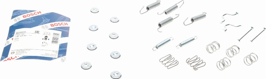 BOSCH 1 987 475 291 - Set accesorii, saboti frana parcare aaoparts.ro