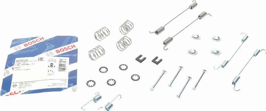 BOSCH 1 987 475 253 - Set accesorii, sabot de frana aaoparts.ro