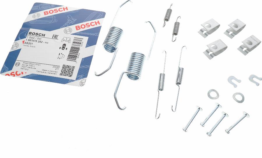 BOSCH 1 987 475 252 - Set accesorii, sabot de frana aaoparts.ro