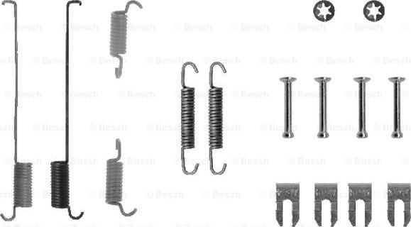 BOSCH 1 987 475 219 - Set accesorii, sabot de frana aaoparts.ro