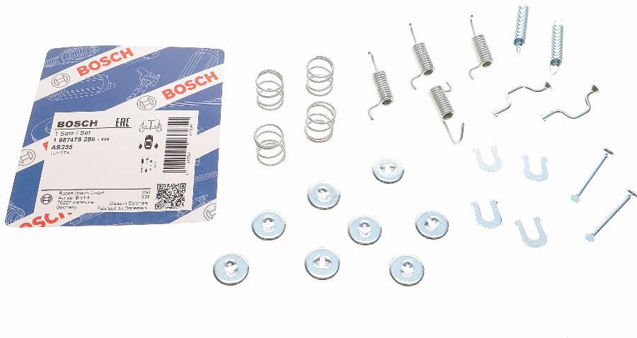 BOSCH 1 987 475 286 - Set accesorii, saboti frana parcare aaoparts.ro
