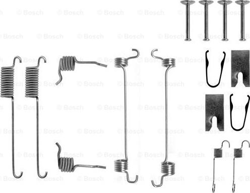 BOSCH 1 987 475 221 - Set accesorii, sabot de frana aaoparts.ro