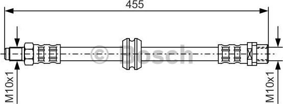 BOSCH 1 987 476 444 - Furtun frana aaoparts.ro