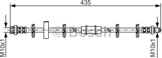 BOSCH 1 987 476 442 - Furtun frana aaoparts.ro