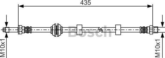 BOSCH 1 987 476 415 - Furtun frana aaoparts.ro