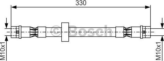 BOSCH 1 987 476 410 - Furtun frana aaoparts.ro