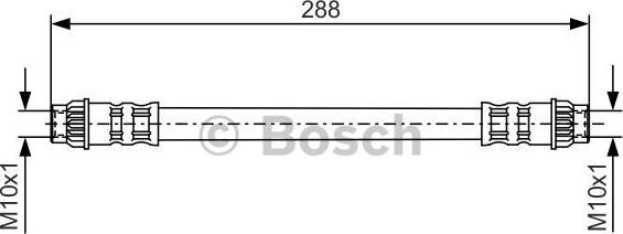 BOSCH 1 987 476 557 - Furtun frana aaoparts.ro