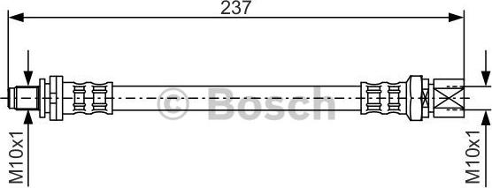 BOSCH 1 987 476 564 - Furtun frana aaoparts.ro