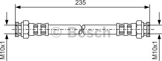 BOSCH 1 987 476 647 - Furtun frana aaoparts.ro