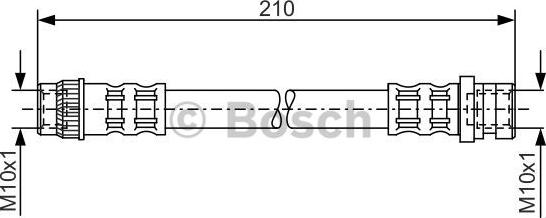 BOSCH 1 987 476 068 - Furtun frana aaoparts.ro
