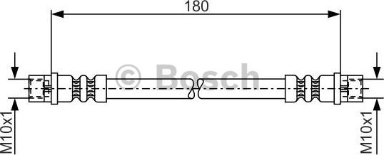 BOSCH 1 987 476 018 - Furtun frana aaoparts.ro