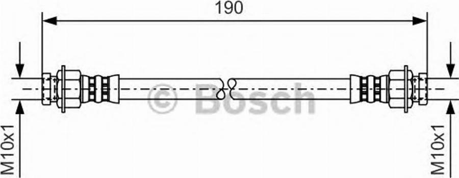 BOSCH 1 987 476 084 - Furtun frana aaoparts.ro