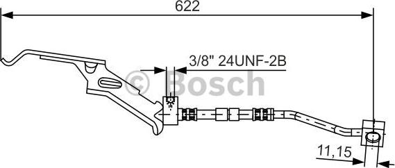 BOSCH 1 987 476 085 - Furtun frana aaoparts.ro