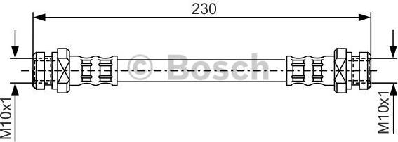 BOSCH 1 987 476 195 - Furtun frana aaoparts.ro