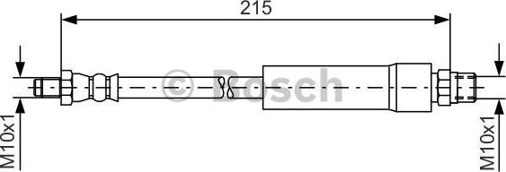 BOSCH 1 987 476 142 - Furtun frana aaoparts.ro
