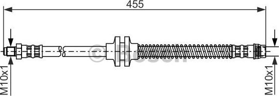 BOSCH 1 987 476 126 - Furtun frana aaoparts.ro