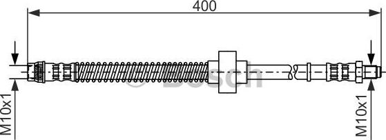 BOSCH 1 987 476 844 - Furtun frana aaoparts.ro