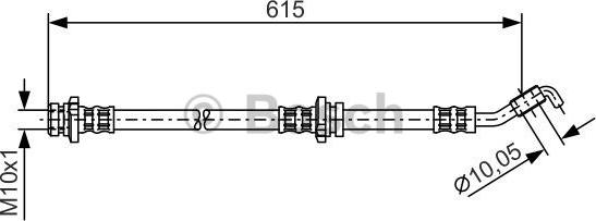 BOSCH 1 987 476 363 - Furtun frana aaoparts.ro