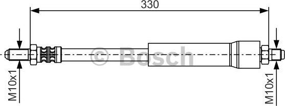 BOSCH 1 987 476 381 - Furtun frana aaoparts.ro