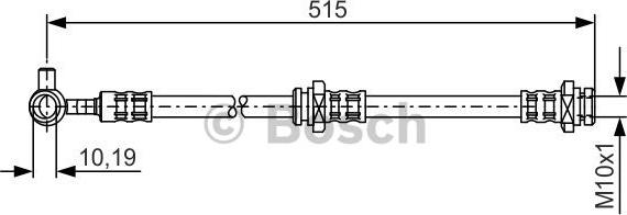 BOSCH 1 987 476 376 - Furtun frana aaoparts.ro