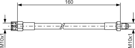 BOSCH 1 987 476 230 - Furtun frana aaoparts.ro