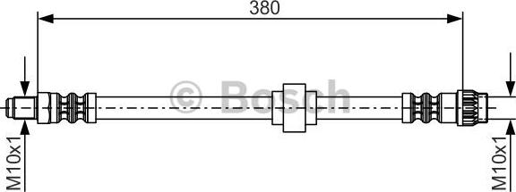 BOSCH 1 987 476 700 - Furtun frana aaoparts.ro