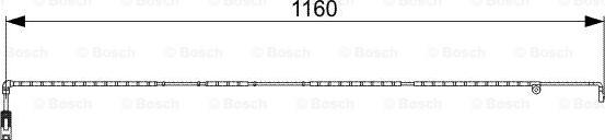 BOSCH 1 987 473 055 - Senzor de avertizare,uzura placute de frana aaoparts.ro