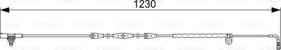 BOSCH 1 987 473 022 - Senzor de avertizare,uzura placute de frana aaoparts.ro