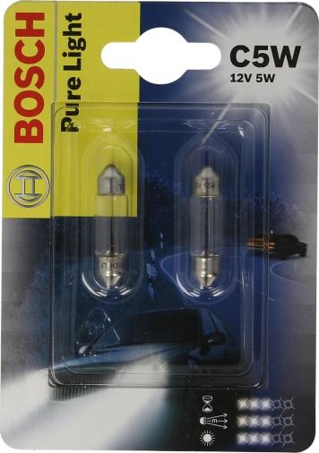 BOSCH 1 987 301 004 - Bec, iluminare numar circulatie aaoparts.ro