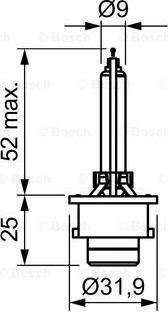 BOSCH 1 987 302 906 - Bec, far faza lunga aaoparts.ro