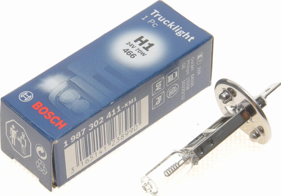 BOSCH 1 987 302 411 - Bec, far faza lunga aaoparts.ro